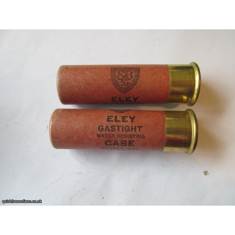 8G R.T.O. 3 1/4 inch ELEY GASTIGHT WATER RESISTING CASE CARTRIDGE  [INERT]
