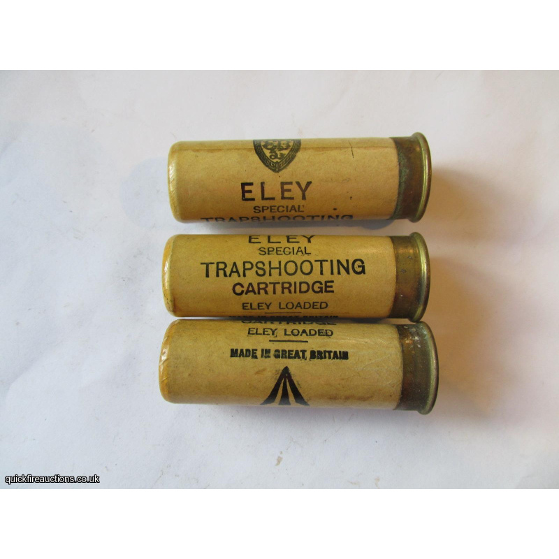 12G R.T.O. WAR TIME ISSUE ELEY SPECIAL TRAPSHOOTING WHITE [INERT]