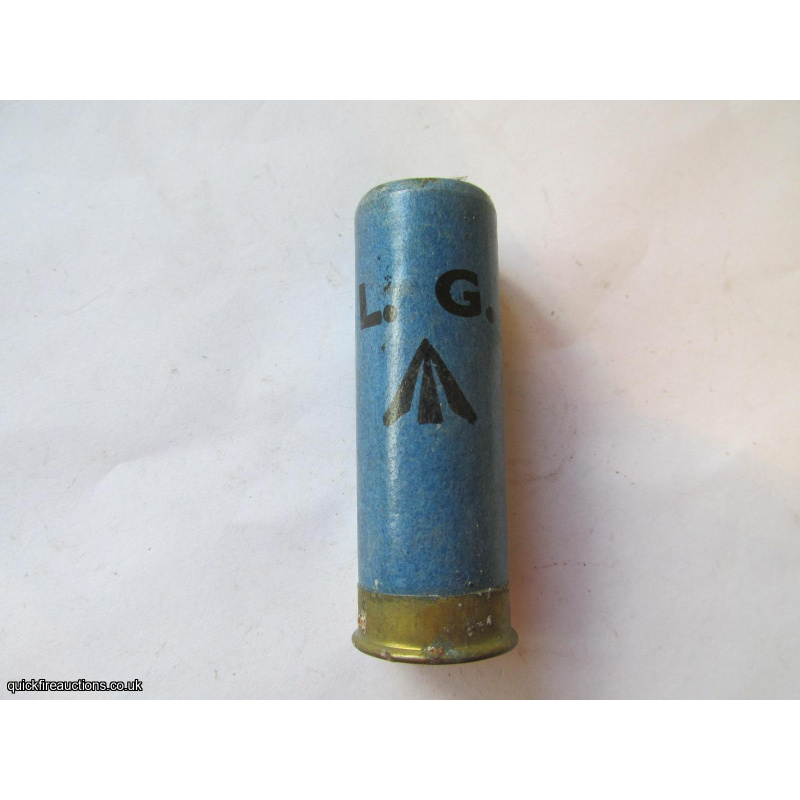 12G R.T.O. ELEY L.G. BLUE CARTRIDGE  [INERT]