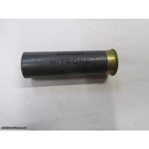 16G N.P.E. KYNOCH NITRONE CASE CARTRIDGE  [INERT]
