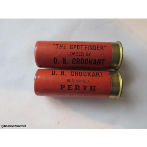 12G R.T.O. CROCKART THE SPOTFINDER CARTRIDGE  [INERT]