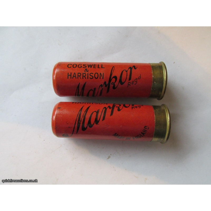 12G R.T.O. COGSWELL & HARRISON MARKOR ORANGE CARTRIDGE  [INERT]