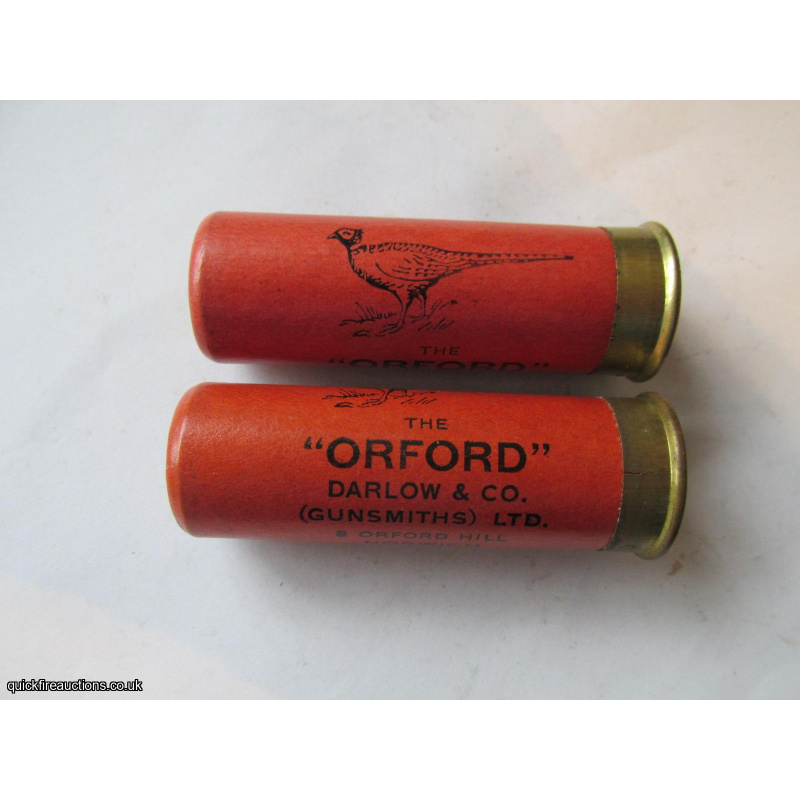 12G R.T.O. DARLOW GUNSMITHS THE ORFORD CARTRIDGE  [INERT]