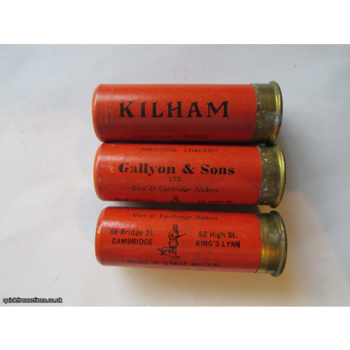 12G R.T.O. GALLYON KILHAM CARTRIDGE  [INERT]