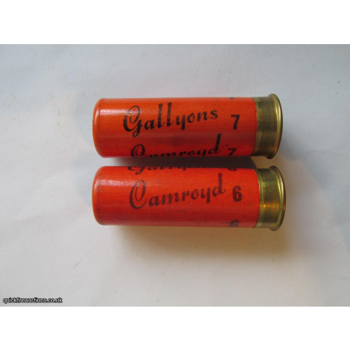 12G R.T.O. GALLYON CAMROYD BRIGHT ORANGE CARTRIDGE  [INERT]