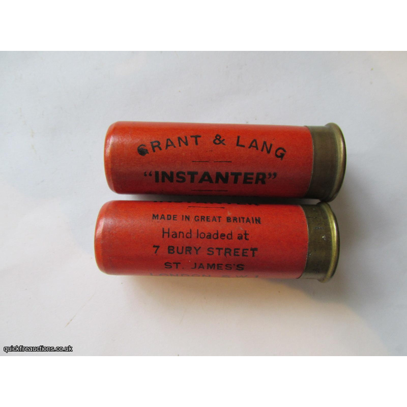 12G R.T.O. GRANT & LANG INSTANTER LARGE PRINT ORANGE CARTRIDGE  [INERT]