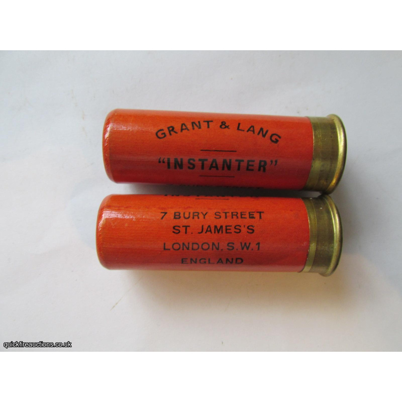 12G R.T.O. GRANT & LANG INSTANTER SMALL PRINT ORANGE CARTRIDGE  [INERT]