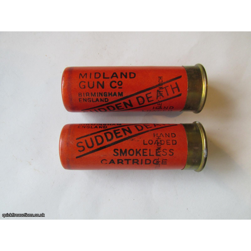 12G R.T.O. MIDLAND SUDDEN DEATH ORANGE CARTRIDGE  [INERT]