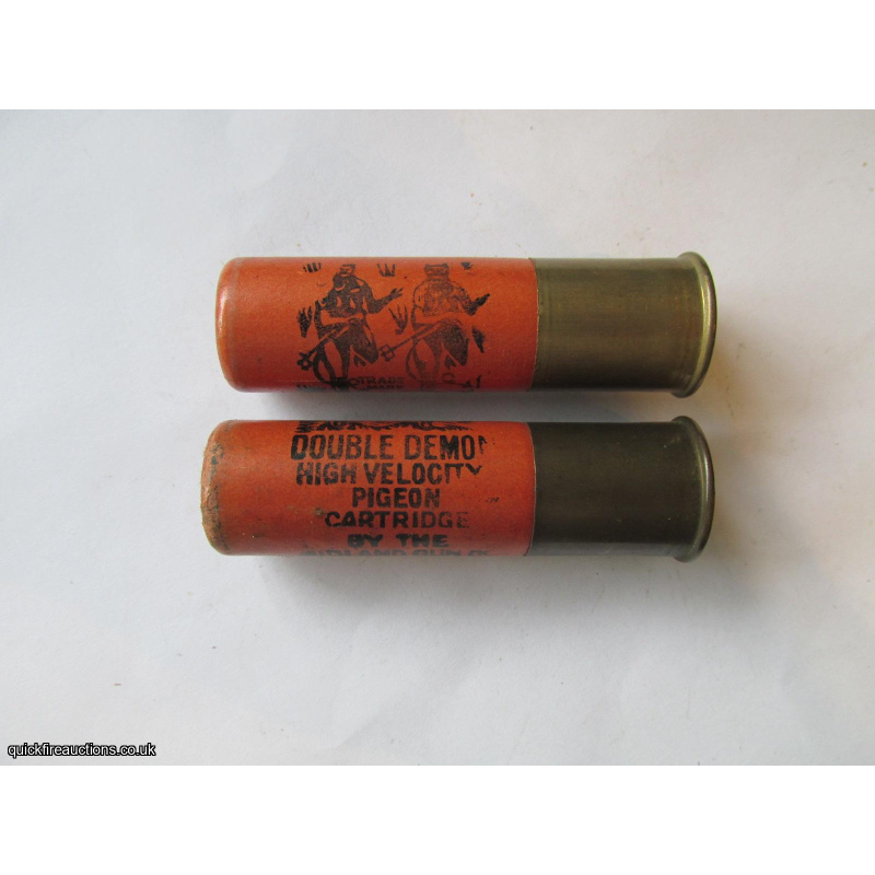 12G R.T.O. MIDLAND DOUBLE DEMON HV 3inch CARTRIDGE  [INERT]