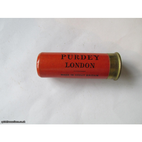 12G R.T.O. PURDEY LONDON ORANGE CARTRIDGE  [INERT]