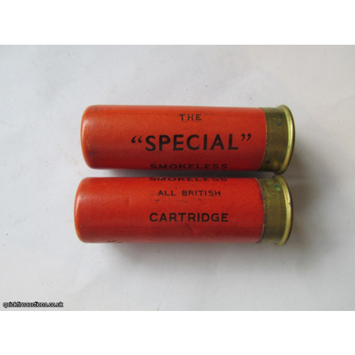 12G R.T.O. THE SPECIAL SMOKELESS ALL BRITISH CARTRIDGE  [INERT]
