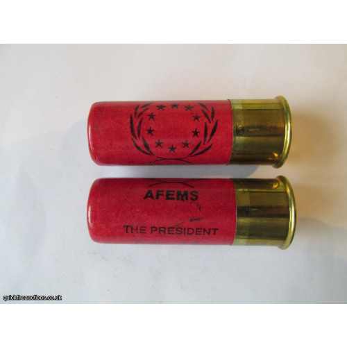 12G AFEMS THE PRESIDENT CARTRIDGE  [INERT]