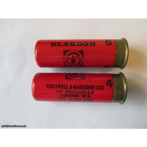 12G COGSWELL & HARRISON BLAGDON  TYPE 1 CARTRIDGE  [INERT]