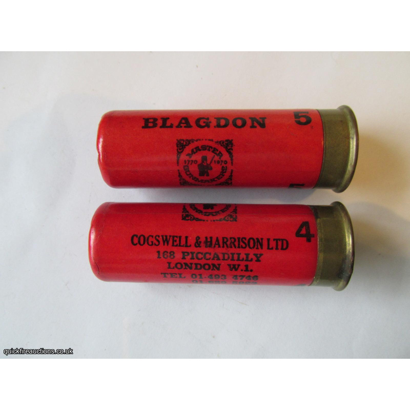 12G COGSWELL & HARRISON BLAGDON  TYPE 1 CARTRIDGE  [INERT]