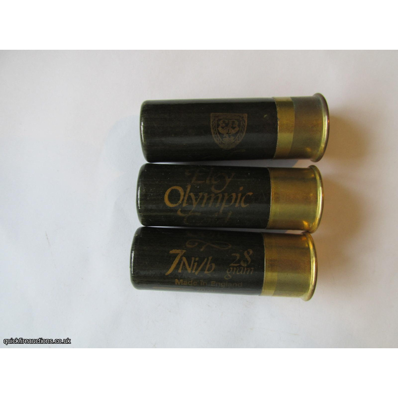12G ELEY OLYMPIC GOLD WITH SHIELD CARTRIDGE  [INERT]