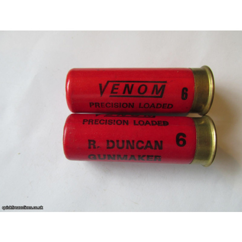 12G DUNCAN GUNMAKER VENOM CARTRIDGE  [INERT]