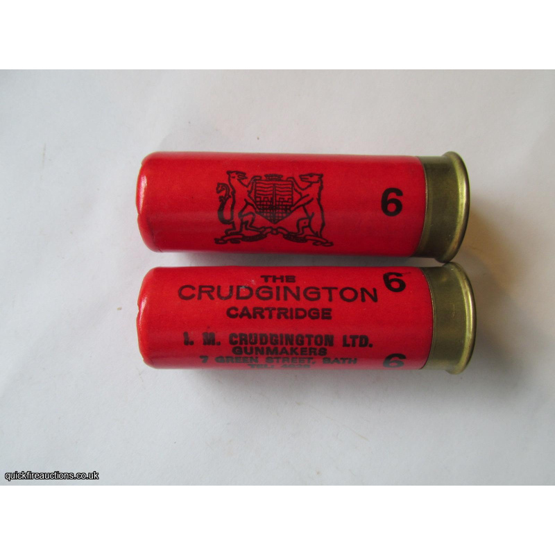 12G CRUDGINGTON THE CRUDGINGTON TYPE 1 7mm BRASS CARTRIDGE  [INERT]