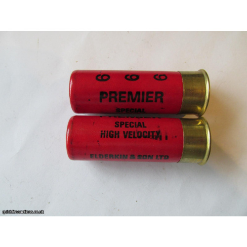 12G ELDERKIN PREMIER SPECIAL HIGH VELOCITY  TYPE 3 CARTRIDGE  [INERT]