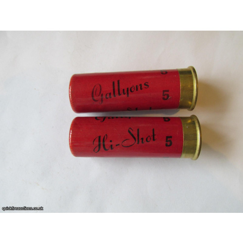 12G GALLYONS HI-SHOT CARTRIDGE  [INERT]