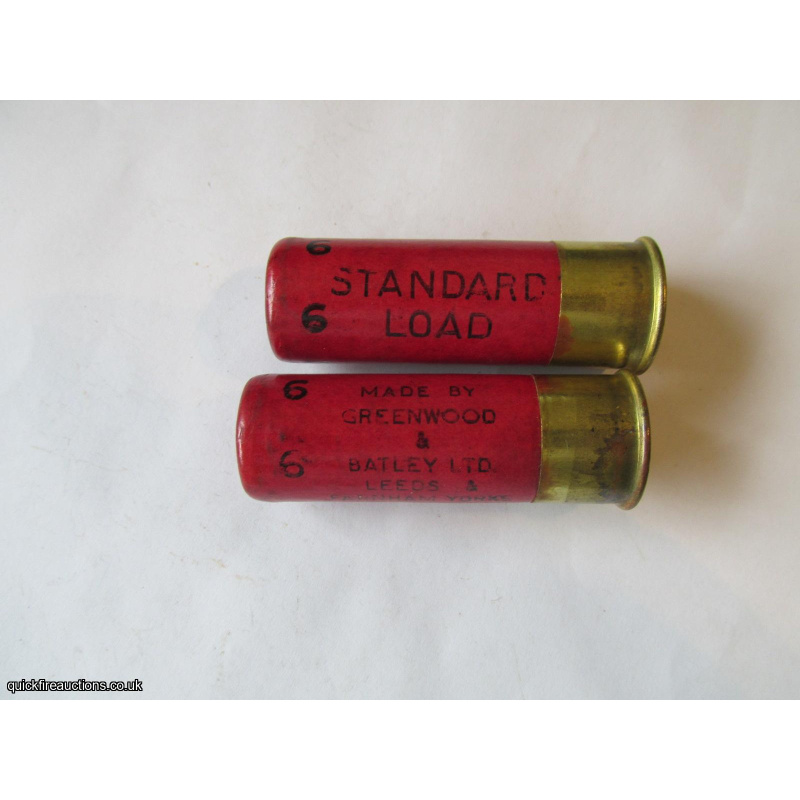 12G GREENWOOD & BATLEY STANDARD LOAD CARTRIDGE  [INERT]