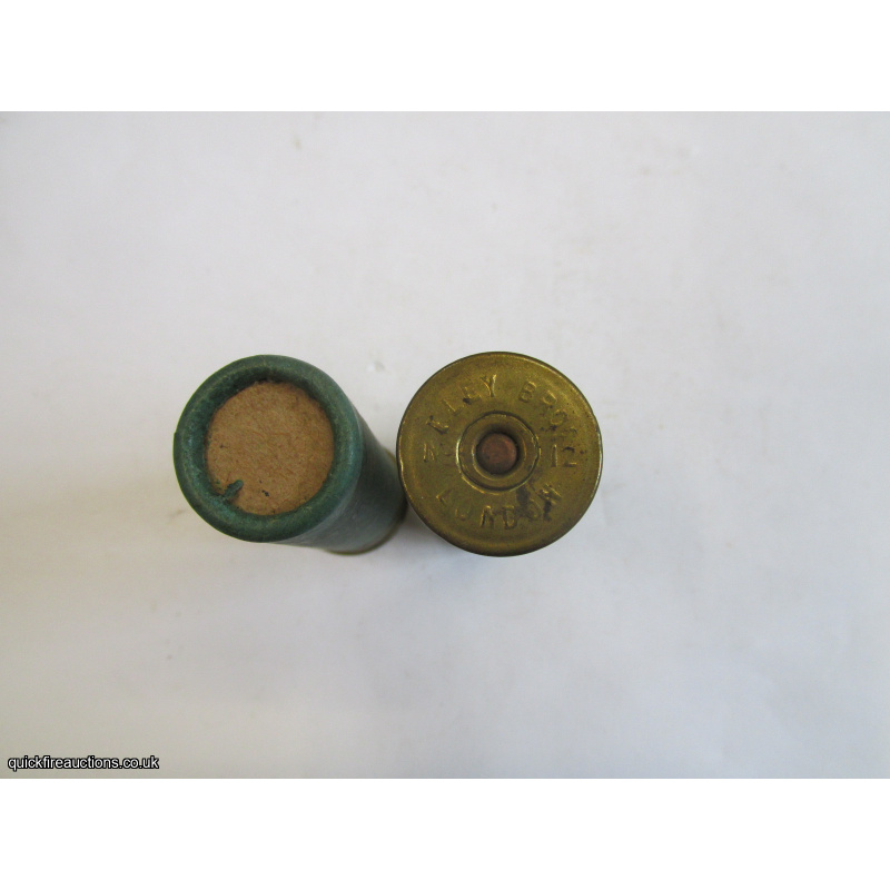 12G R.T.O. ELEY BROS LONDON PATENT GAS-TIGHT DUMMY LOADED CARTRIDGE  [INERT]