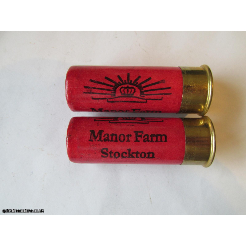 12G MANOR FARM STOCKTON CARTRIDGE  [INERT]