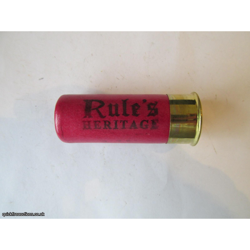 12G RULES HERITAGE CARTRIDGE  [INERT]