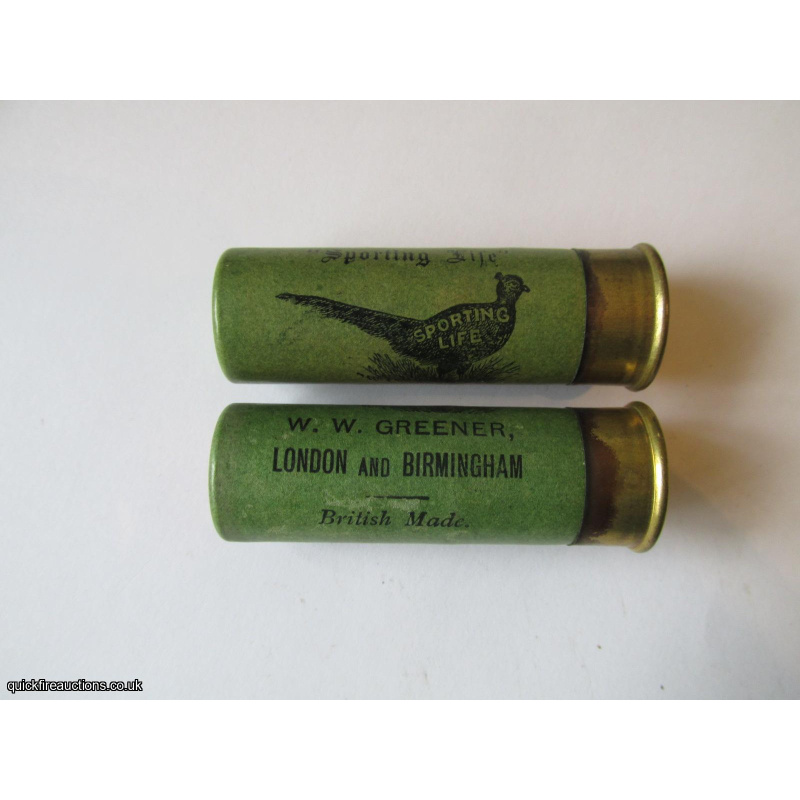 12G R.T.O. GREENER SPORTING LIFE HS=GREENER CARTRIDGE  [INERT]