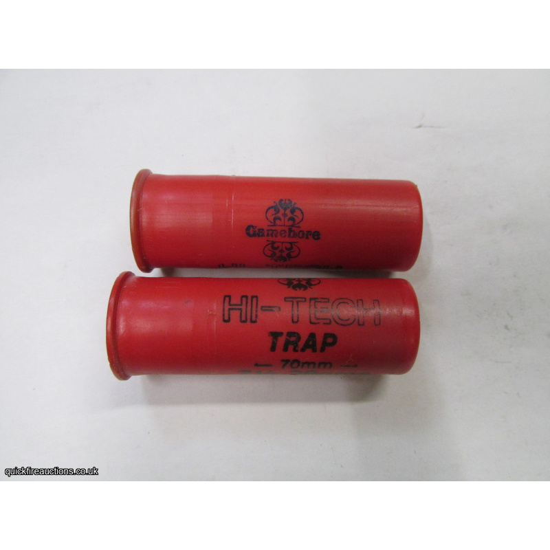 12G GAMEBORE HI-TECH TRAP ALL PLASTIC CARTRIDGE [INERT]