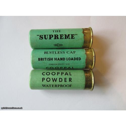 12G R.T.O. THE SUPREME COOPPAL POWDER CARTRIDGE  [INERT]