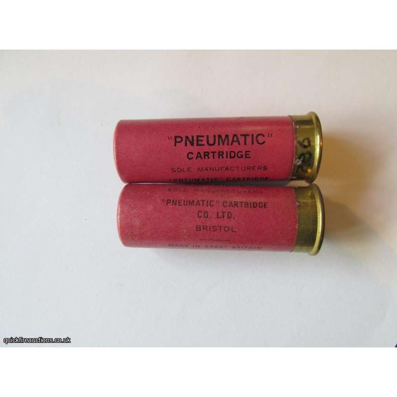12G R.T.O. PNEUMATIC BRISTOL PINK CARTRIDGE  [INERT]