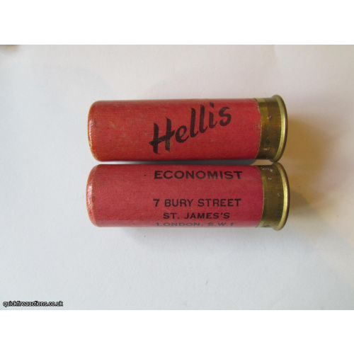 12G R.T.O. HELLIS ECONOMIST 7 BURY ST CARTRIDGE  [INERT]