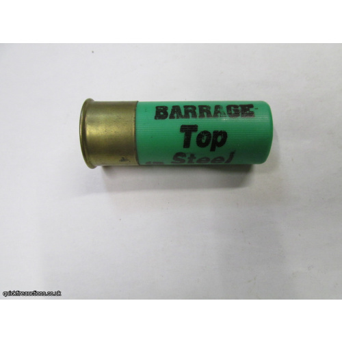 12G BARRAGE TOP STEEL CARTRIDGE [INERT]
