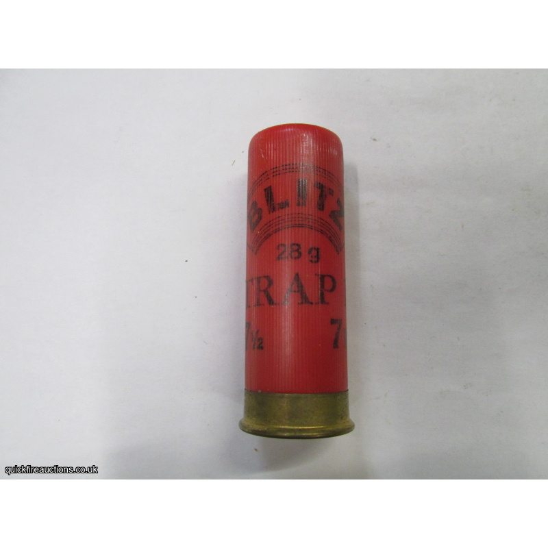 12G BLITZ TRAP 1 CARTRIDGE [INERT]