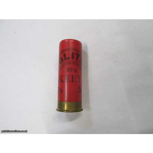 12G BLITZ SKEET 1 CARTRIDGE [INERT]