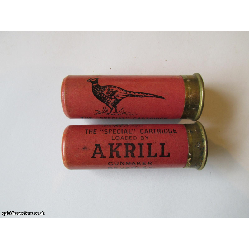12G R.T.O. AKRILL THE SPECIAL CARTRIDGE  [INERT]