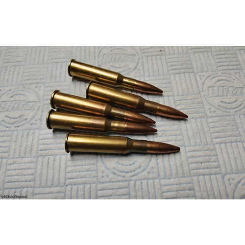 5 x 7.62 Russian rounds 
