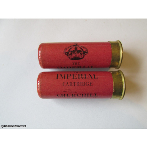12G R.T.O. CHURCHILL THE IMPERIAL PINK CARTRIDGE  [INERT]