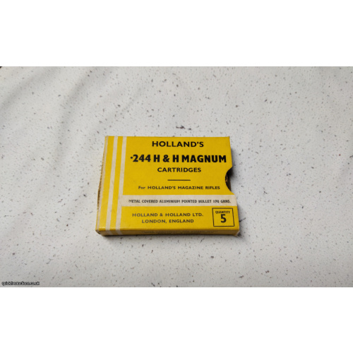 .244 H&H Magnum boxed
