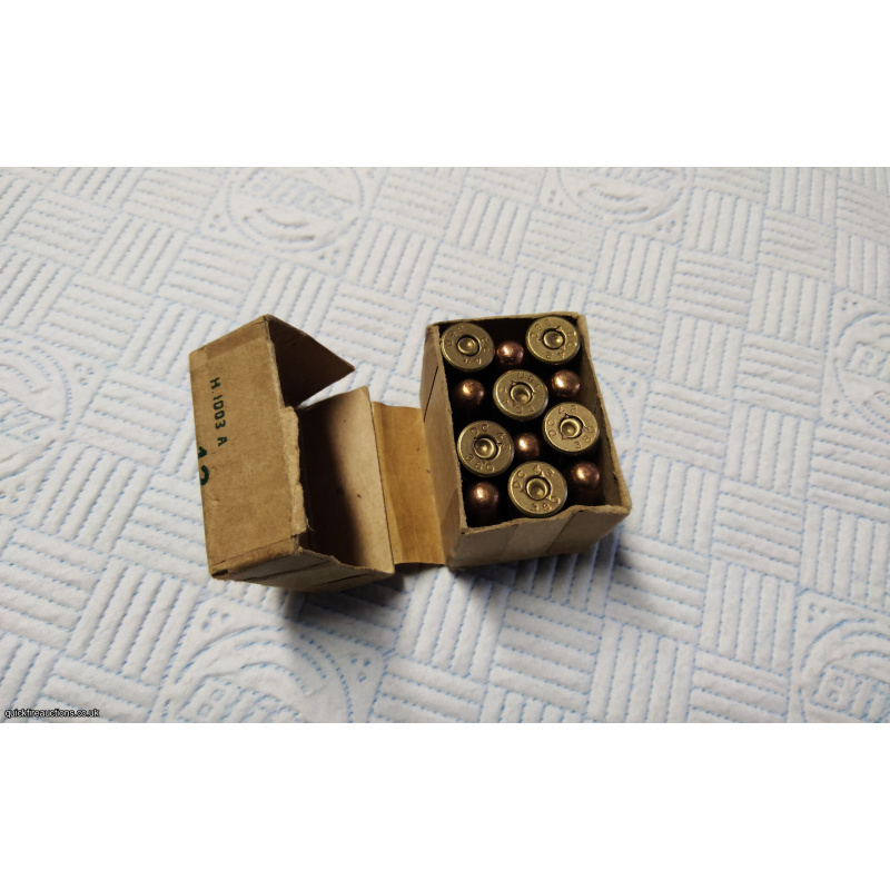 .380 revolver boxed WW2 Dated 