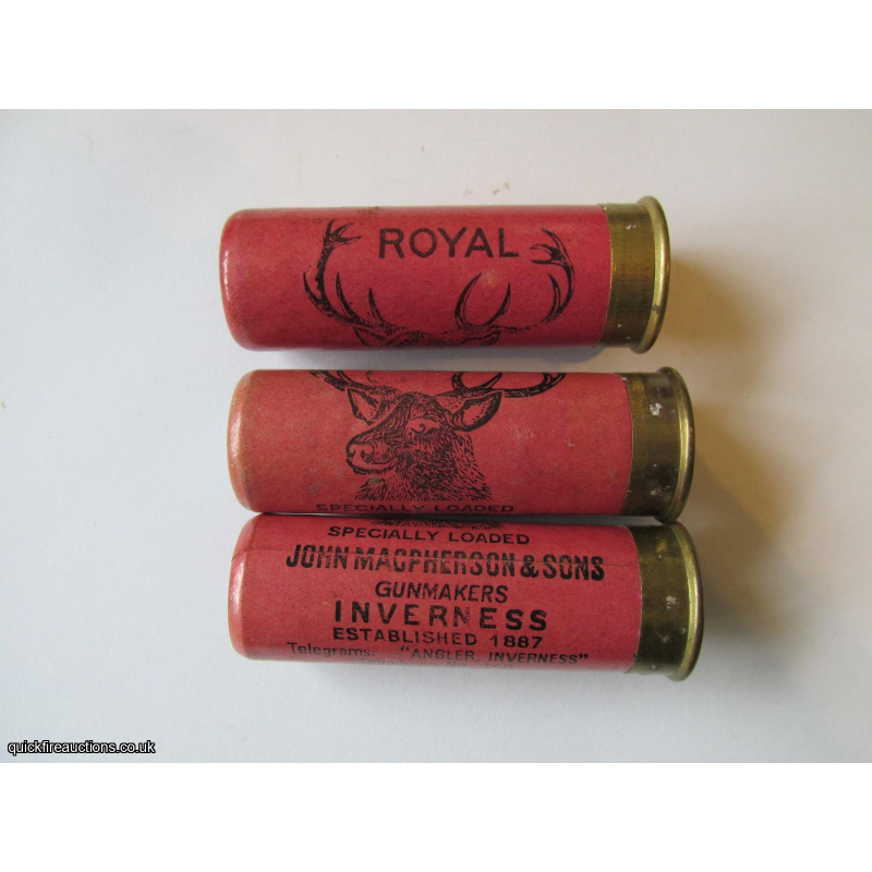 12G R.T.O. MACPHERSON ROYAL PINK CARTRIDGE  [INERT]