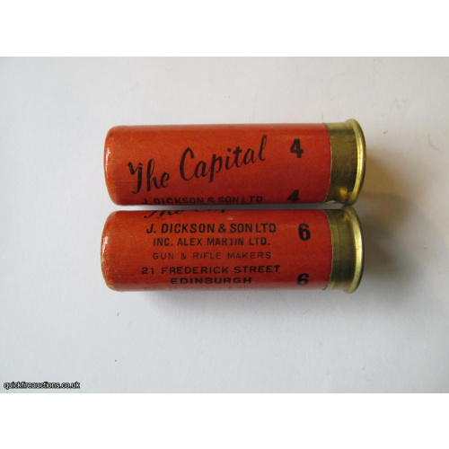 12G DICKSON THE CAPITAL ORANGE CARTRIDGE  [INERT]