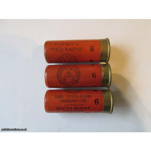 12G TURNERS RED RAPID BUTTER MARKET ORANGE CARTRIDGE  [INERT]