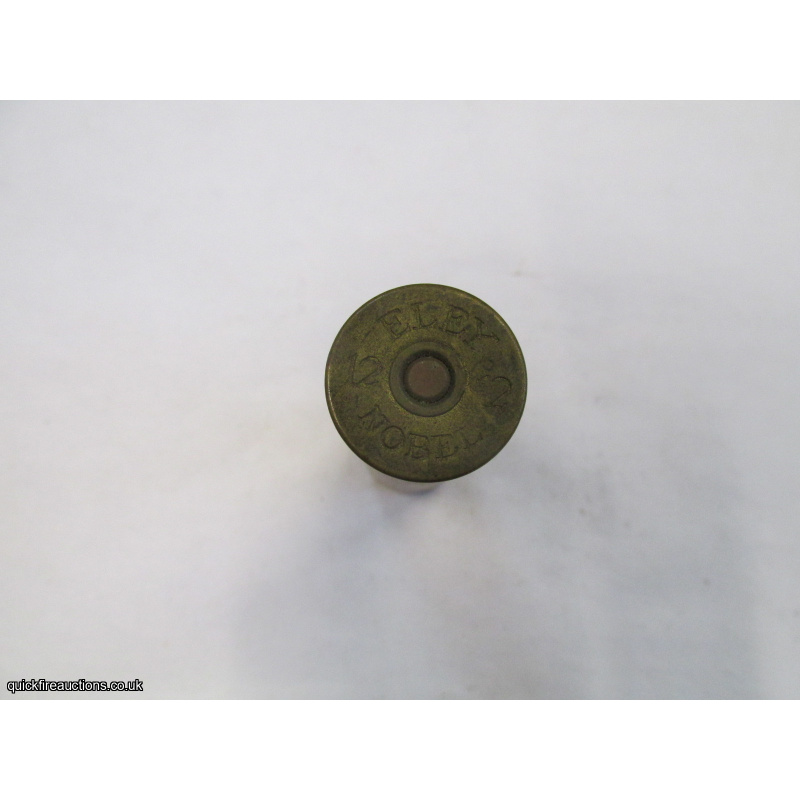 12G R.T.O. 3inch TC= ROBINSON HULL ELEY GAS-TIGHT CASE NOBEL CARTRIDGE  [INERT]