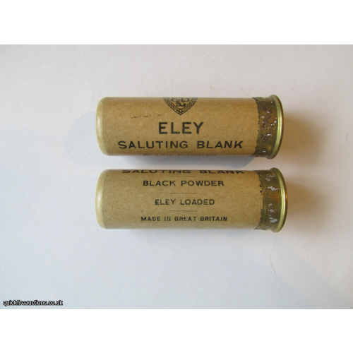 12G R.T.O. ELEY SALUTING BLANK CARTRIDGE  [INERT]