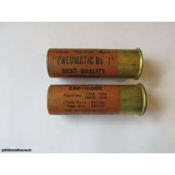 12G R.T.O. PNEUMATIC No 1 BEST QUALITY NOBEL NI CARTRIDGE  [INERT]