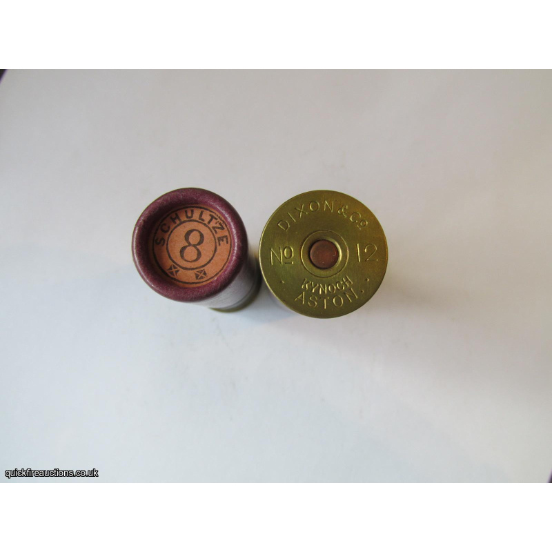 12G R.T.O. DIXON & CO SPECIAL KYNOCH PERFECTLY GASTIGHT  CARTRIDGE  [INERT]