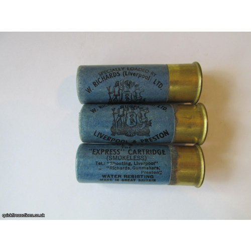 12G R.T.O. RICHARDS THE EXPRESS BLACK PRINT CARTRIDGE  [INERT]