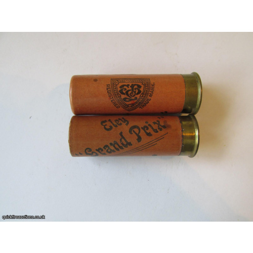 12G R.T.O. VINTAGE ELEY GRAND PRIX LONDON CARTRIDGE  [INERT]