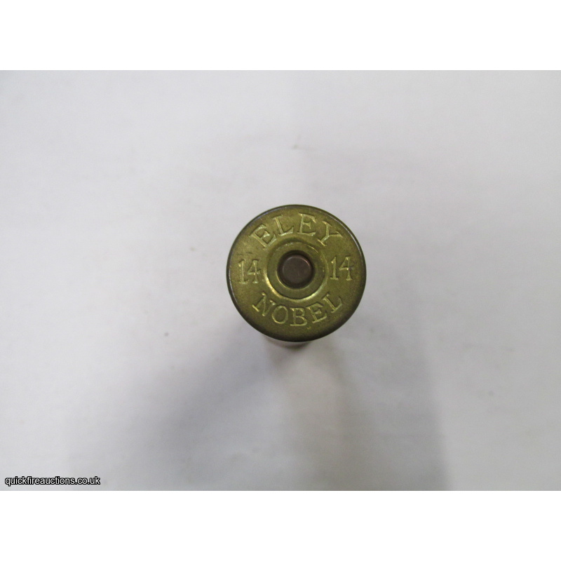14G N.P.E. ELEY GASTIGHT CASE NOBEL CARTRIDGE  [INERT]
